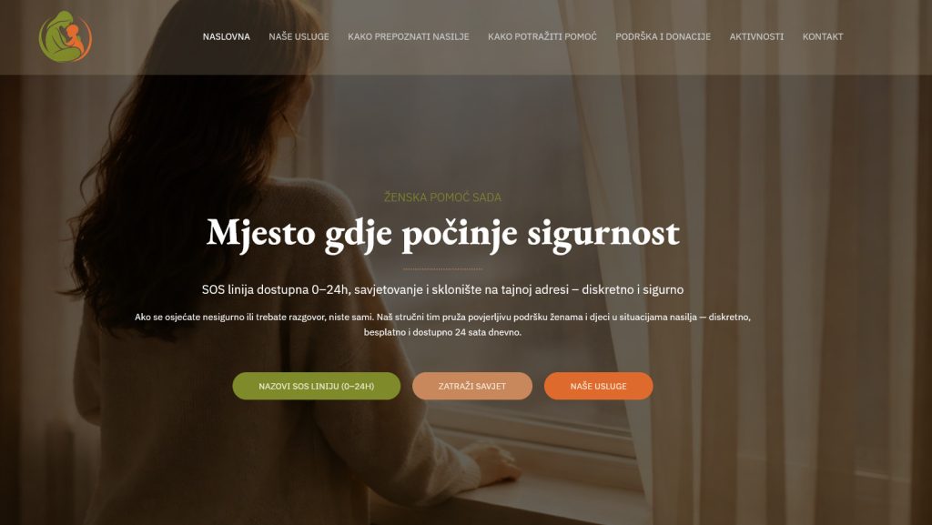Pokretanje nove web stranice udruge